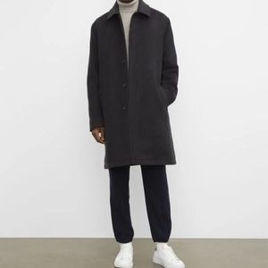 Club Monaco Checked Car Coat